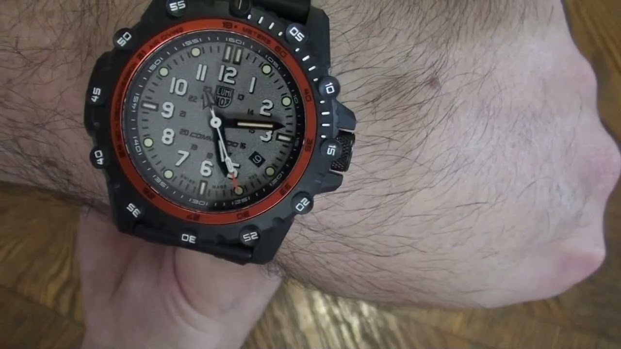 Revisando el reloj LUMINOX COMMANDER FROGMAN