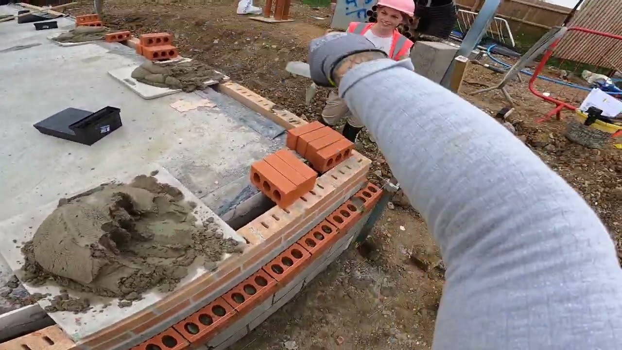 Новый САЙТ! Видеоблог о кладке кирпича! #кладка кирпича #каменщик #кирпичнаяработа