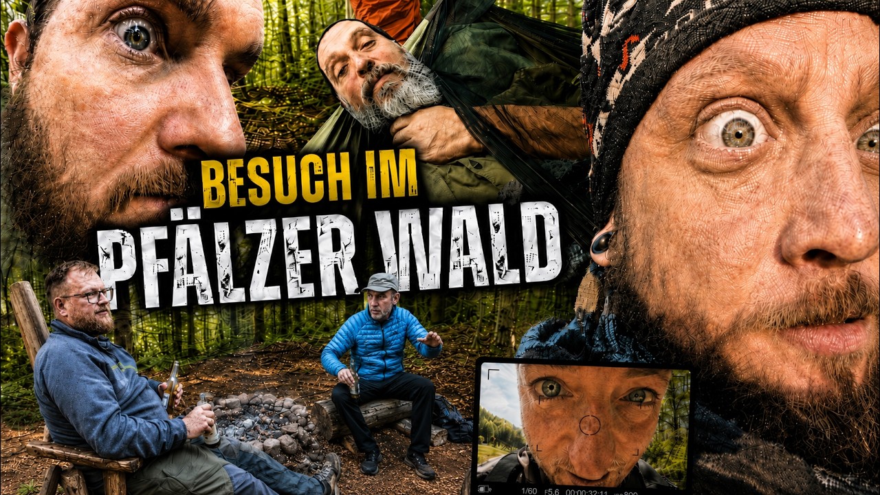 Epische Trekkingtour im Pfälzer Wald 🌲🌧️ |  Episch? Naja 🤪  Abenteuer, Outdoor, Overnighter