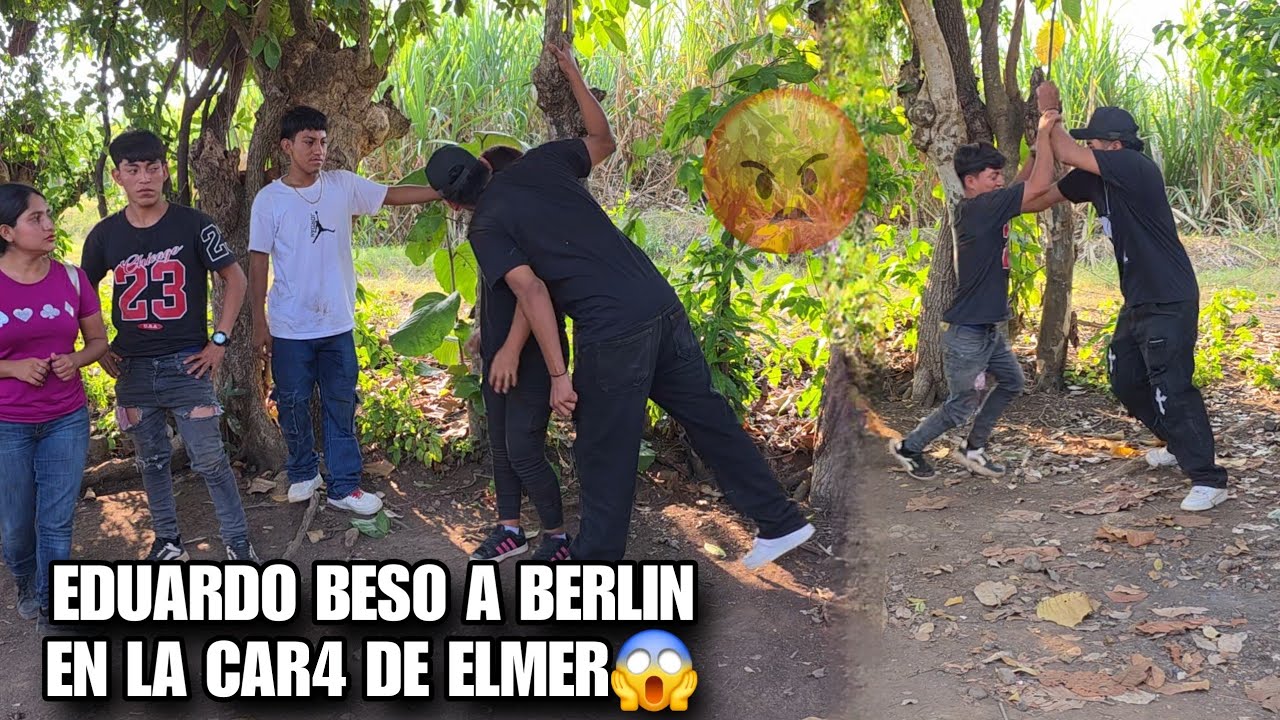 EDUARDO Se Comi0 A BES0S A BERLIN Frente A ELMER💔El Muy Empvtado Le TRON0 La Car4 A EDUARDO😱