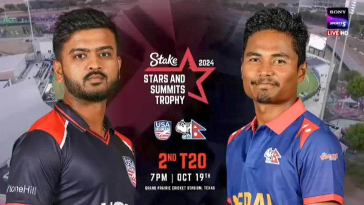 Nepal vs USA 2nd t20 highlights