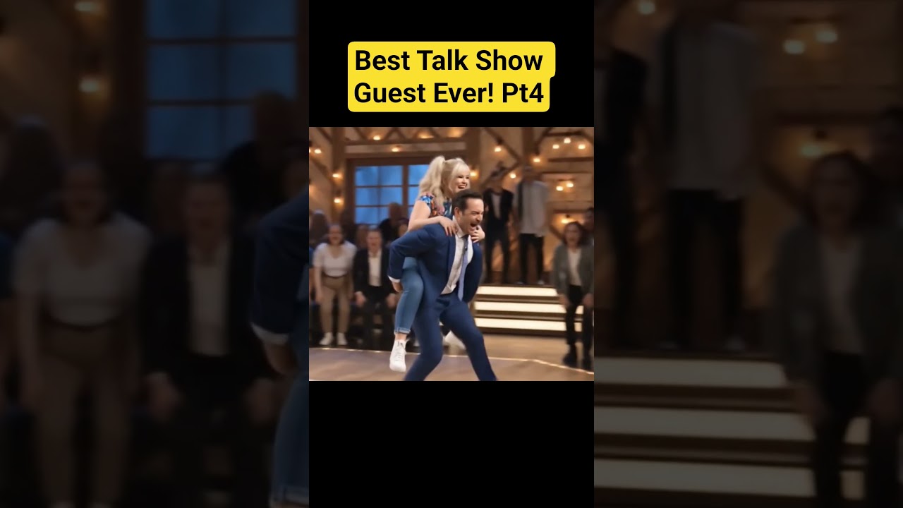 Best Talk Show Guest Ever Part4 #funny #comedy #talkshow #trending #viral PLEASE SUBSCRIBE