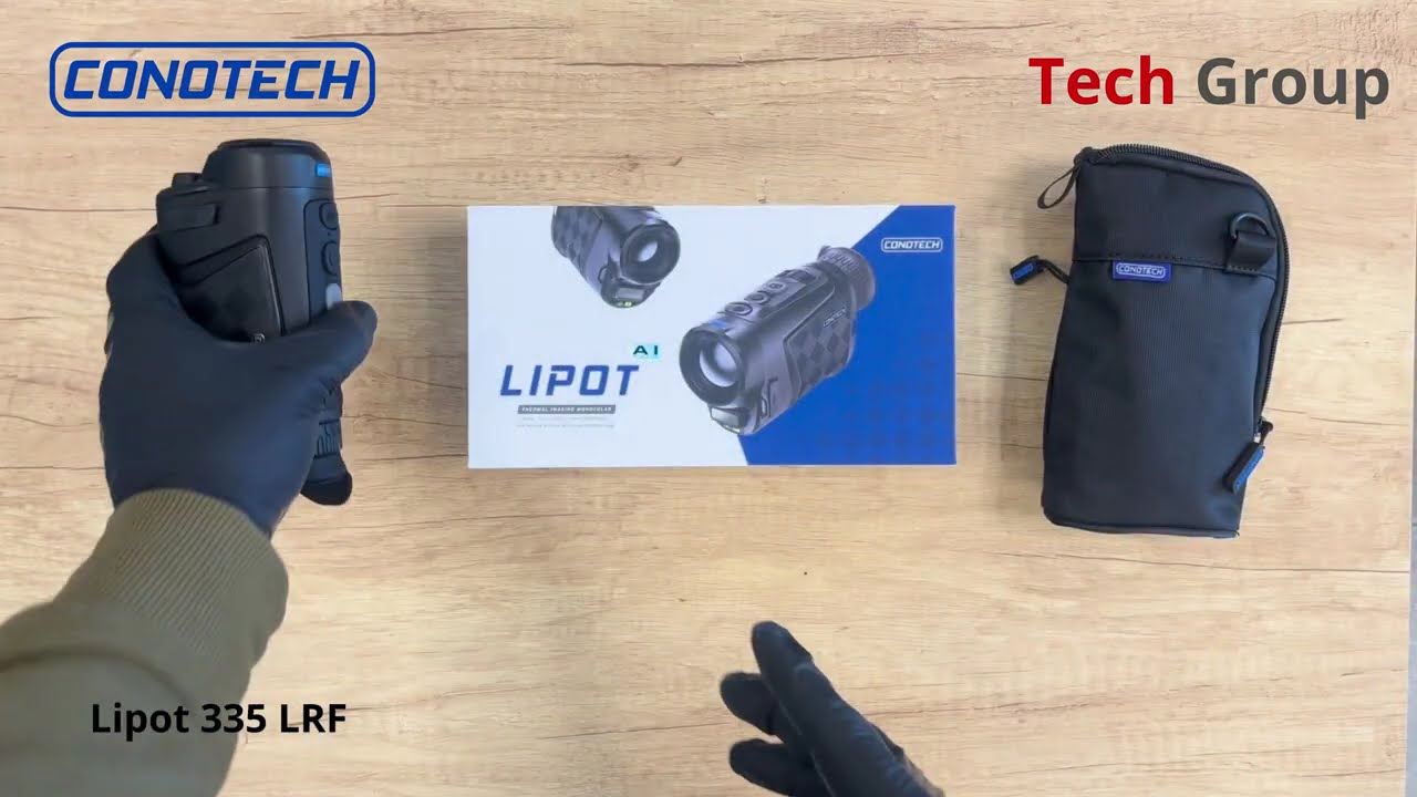 Conotech Lipot 335 LRF | Pozorovací termovize/ Pozorovacia termovízia | Unboxing