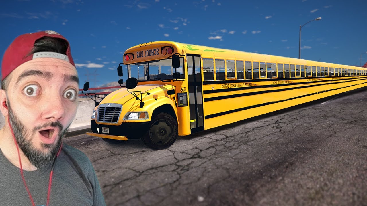 YOLDA EN UZUN HIZLI OTOBÜSÜ BULDUM - GTA 5 MODS