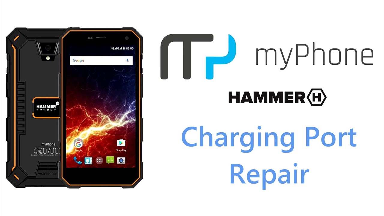 MyPhone Hammer energy Oprava USB konektora.