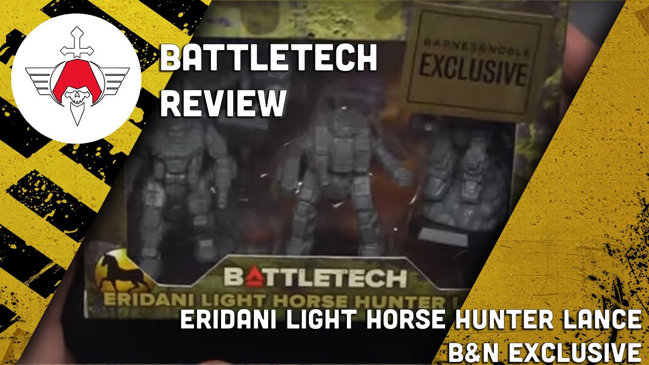 Battletech: Eridani Light Horse Hunter Lance B&N Exclusive Unboxing