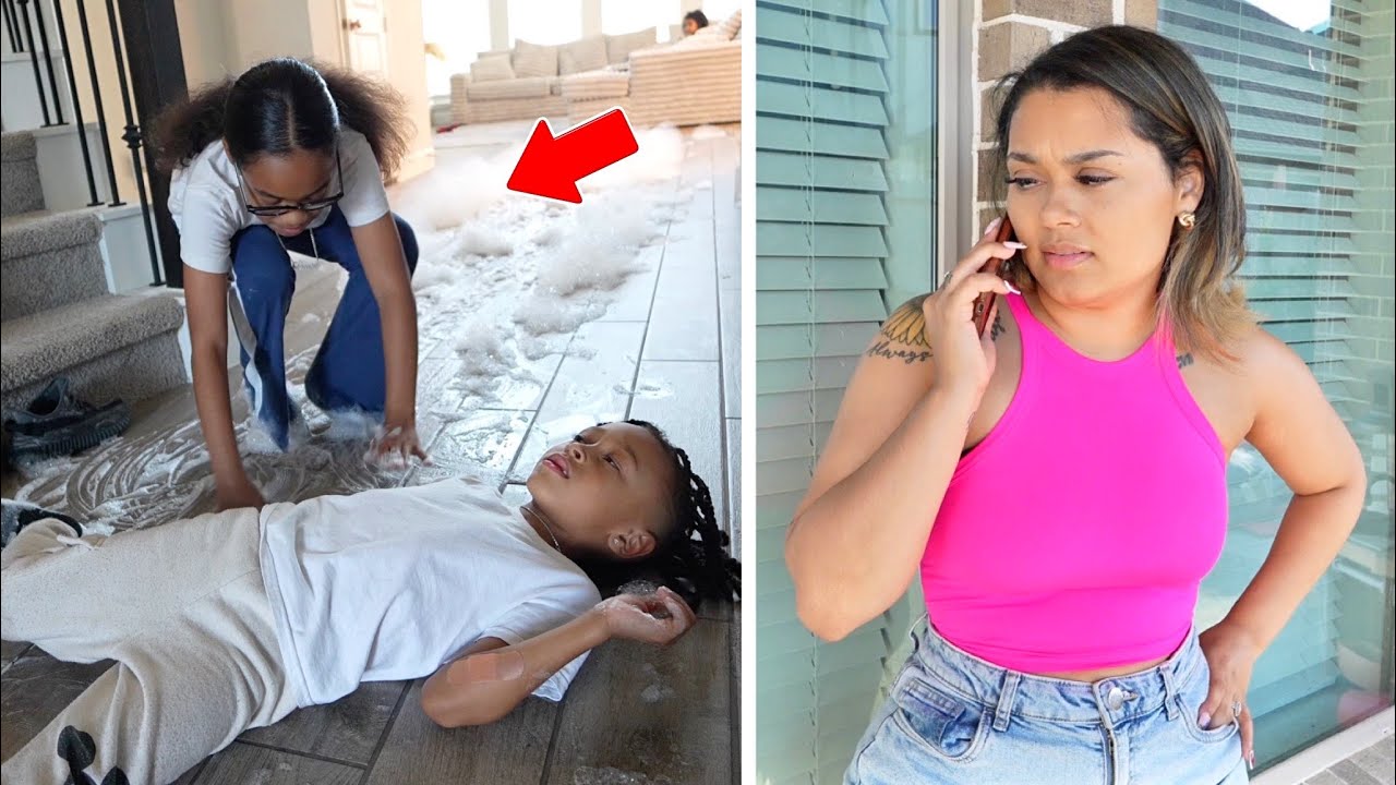 Adopted Daughter Saves Little Brother After He Gets Hurt, What Happens Is Shocking