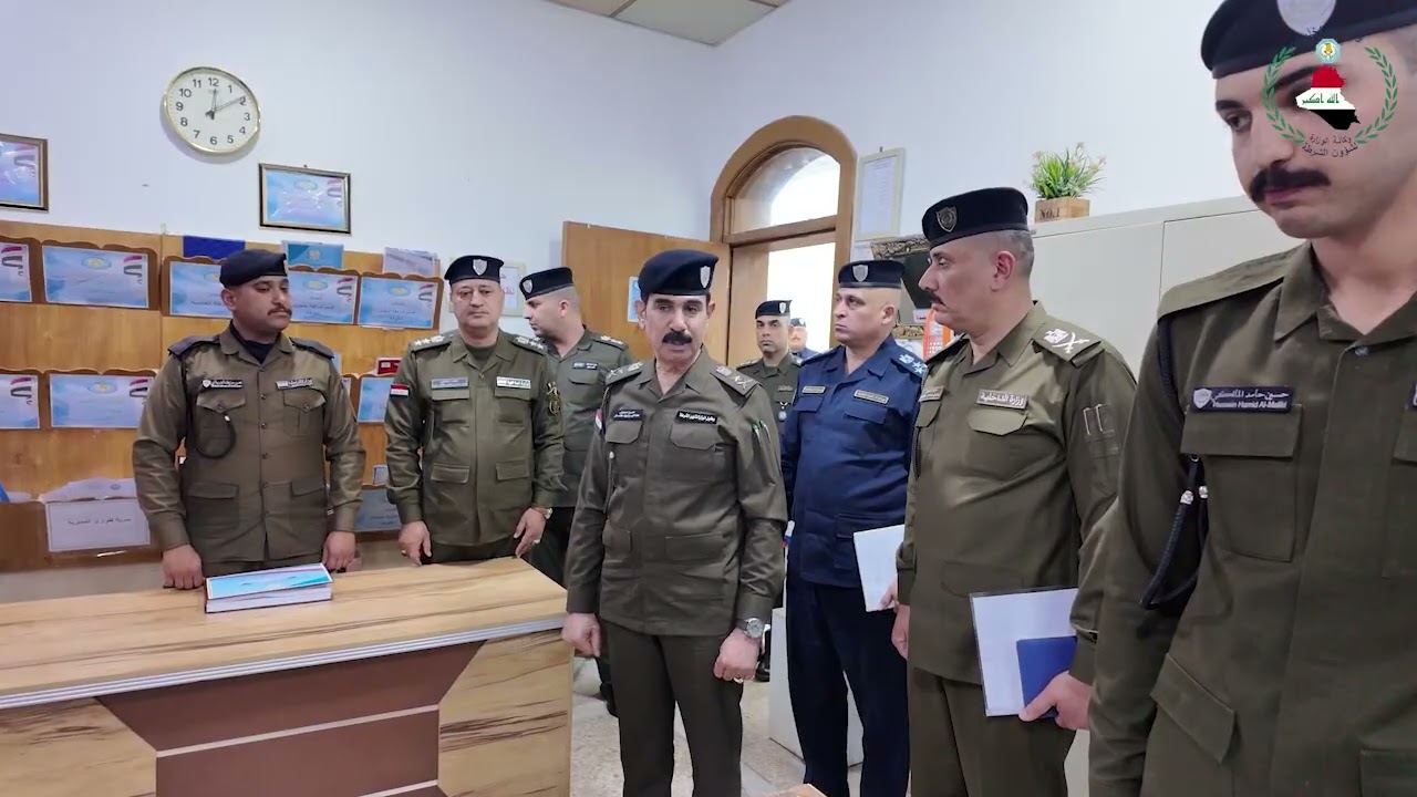 زيارة مديرية شرطة الكوفة