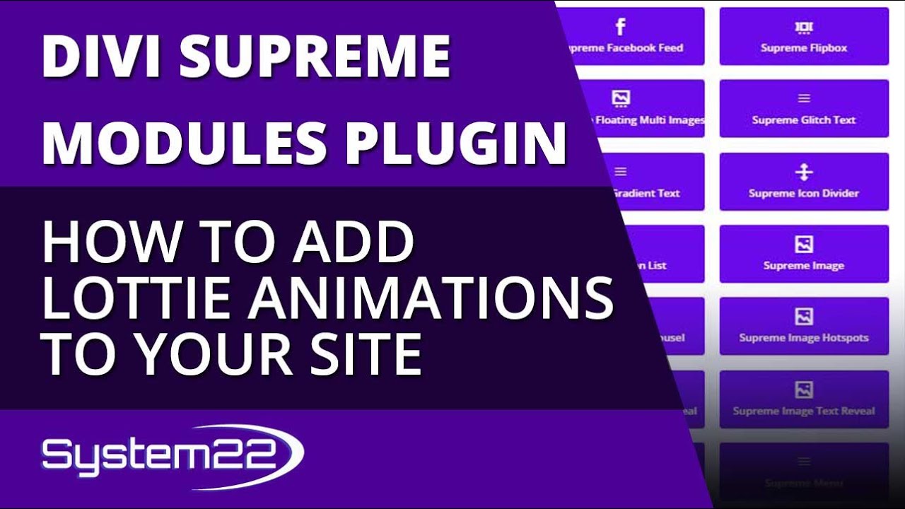 Divi Theme How To Add Lottie Animations To Your Site 👈