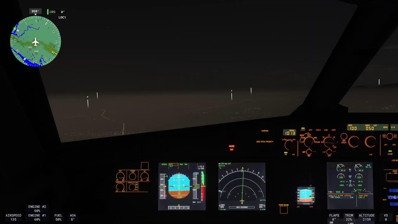 flight simulator Pune depart