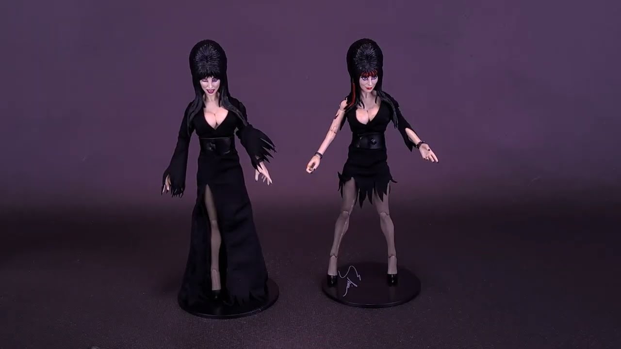 NECA Elvira Mistress Of The Dark Commando Elvira Figure | @The Review Spot