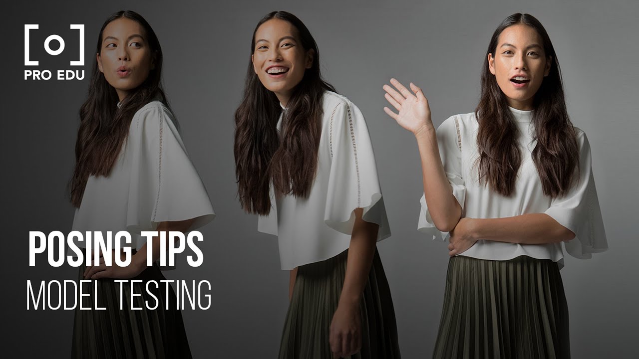 What Are Great Posing Tips For Model Testing In Fashion Photography | PRO EDU Tutorial