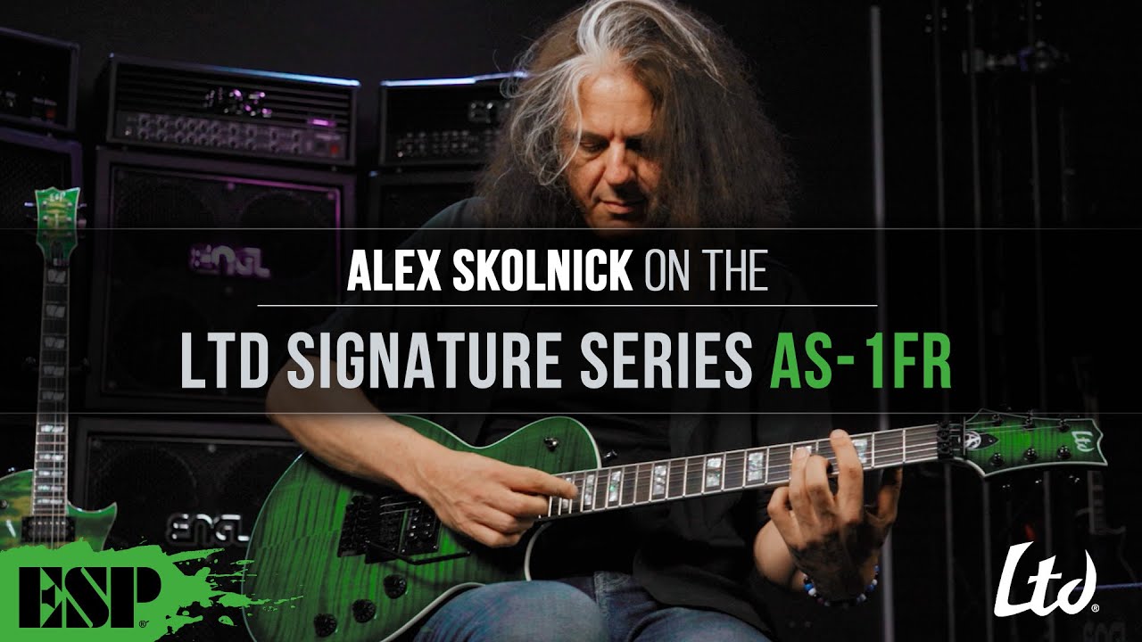 LTD Signature Series AS-1FR | Alex Skolnick | ESP Guitars