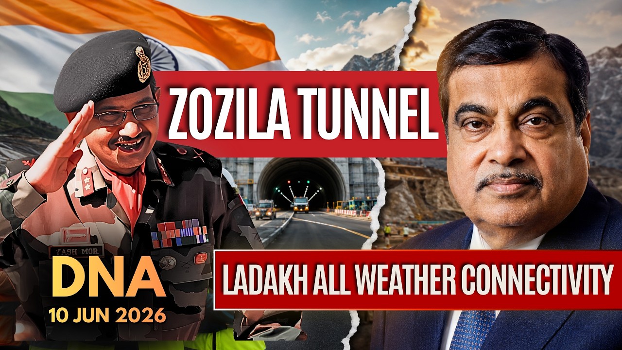 Zozila Tunnel: Ladakh all weather connectivity | 10 JUN 2026 | UPSC | NDA | CDS