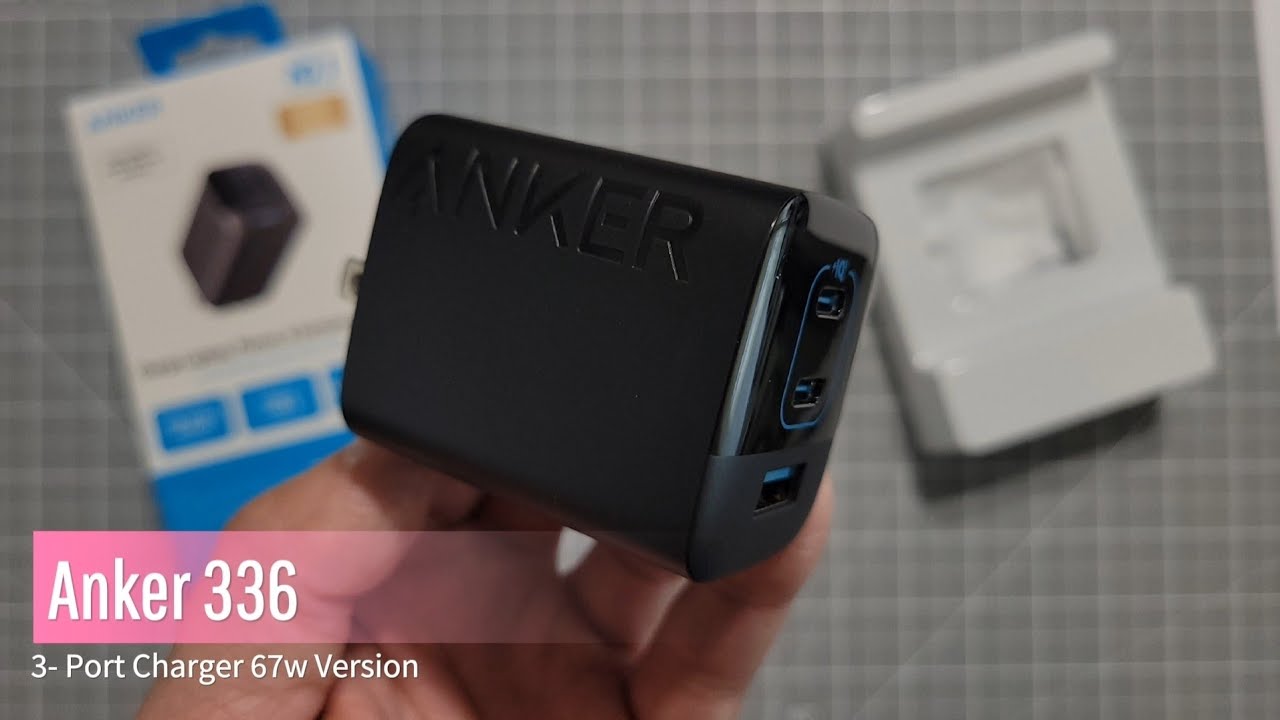 Anker 336 Charger 67w Version Unboxing and Overview