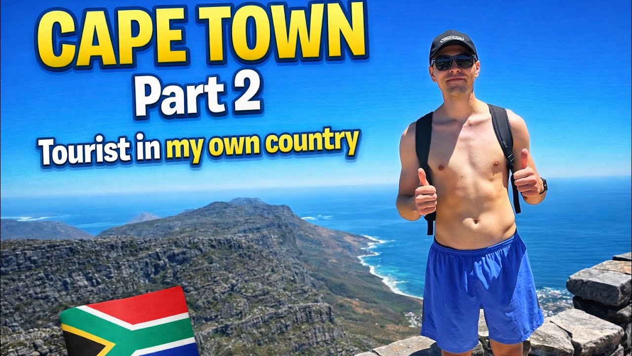 Tourist in my own country - Cape Town hike, coffee, nightlife and hostels