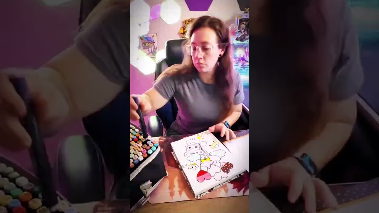 Coloring & Anime = My Therapy 🖍️✨