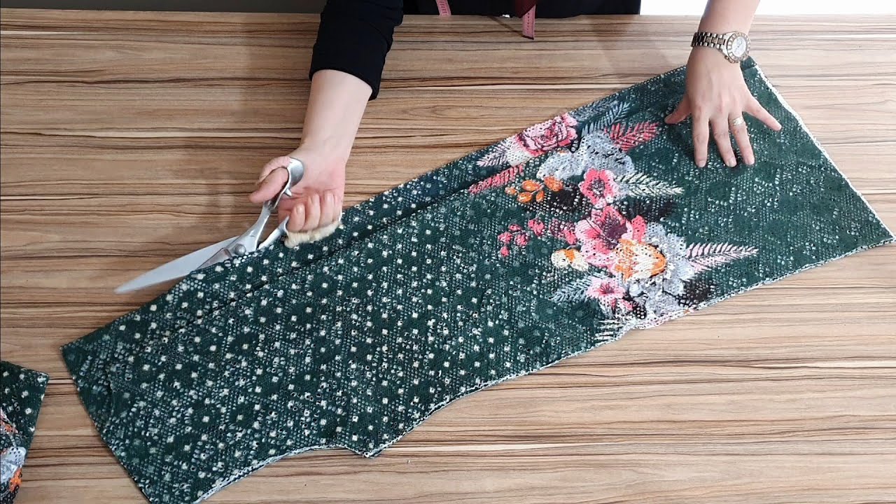 Yarım Saatte Kesin,Dikin,GiyininVery easy cardigan cutting