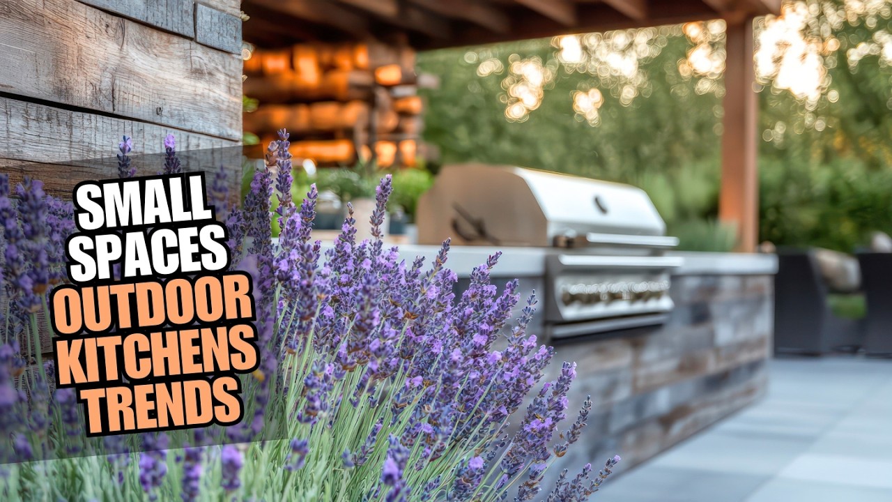 The Secret to Maximizing Your Tiny Outdoor Kitchen Space