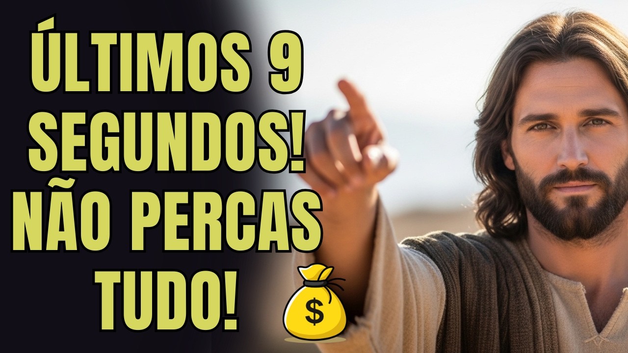 DEUS DIZ: APENAS 27 MINUTOS A tua CONTA BANCÁRIA receberá um fluxo de abundância: DEUS revela...
