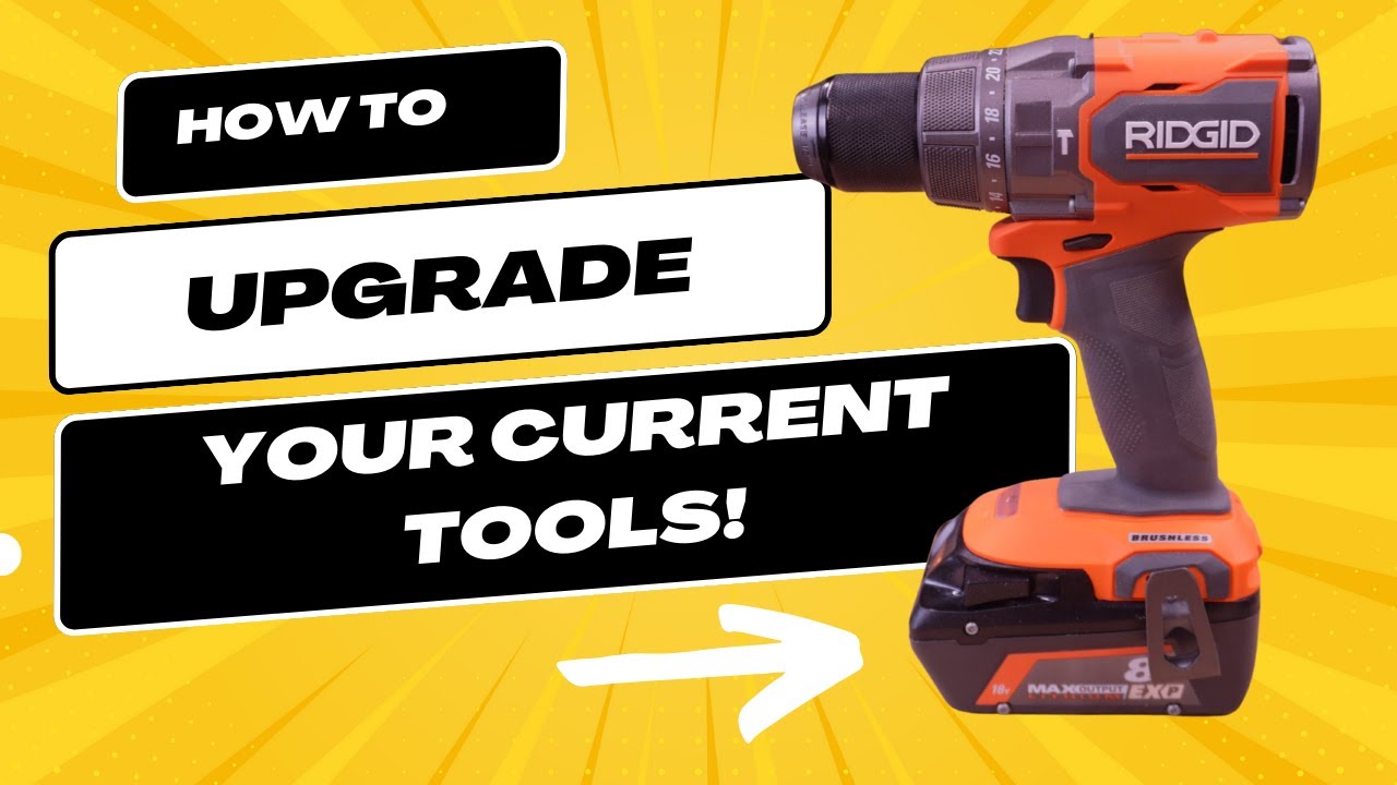 Ridgid's High Torque Hammer Drill - With RIdgid's 8ah EXP Battery!!!!