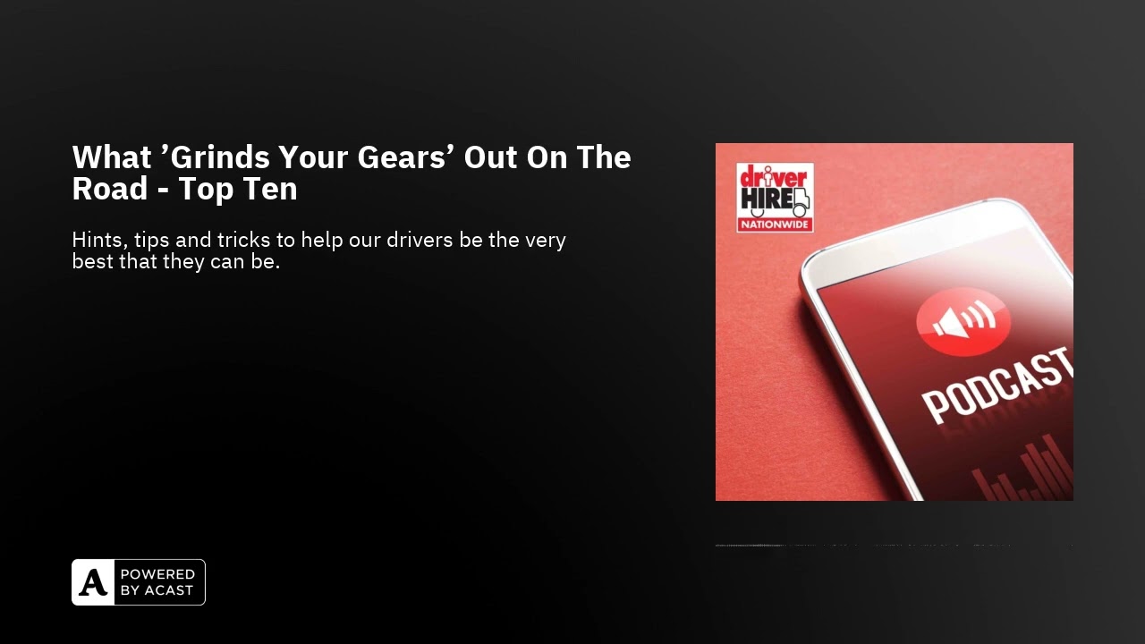 What 'Grinds Your Gears' Out On The Road - Top Ten
