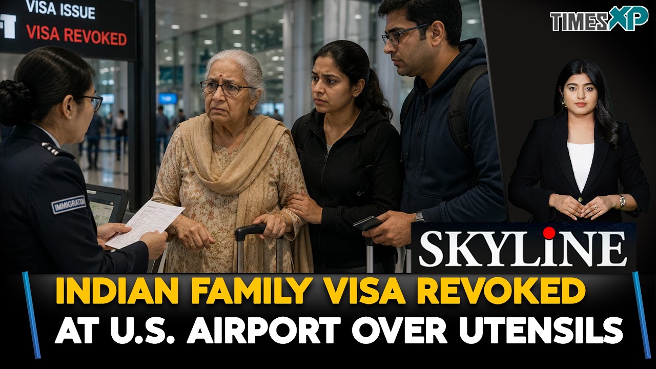 Indian Family Visa Revoked At The U.S. Airport Over Utensils| Indians In U.S.