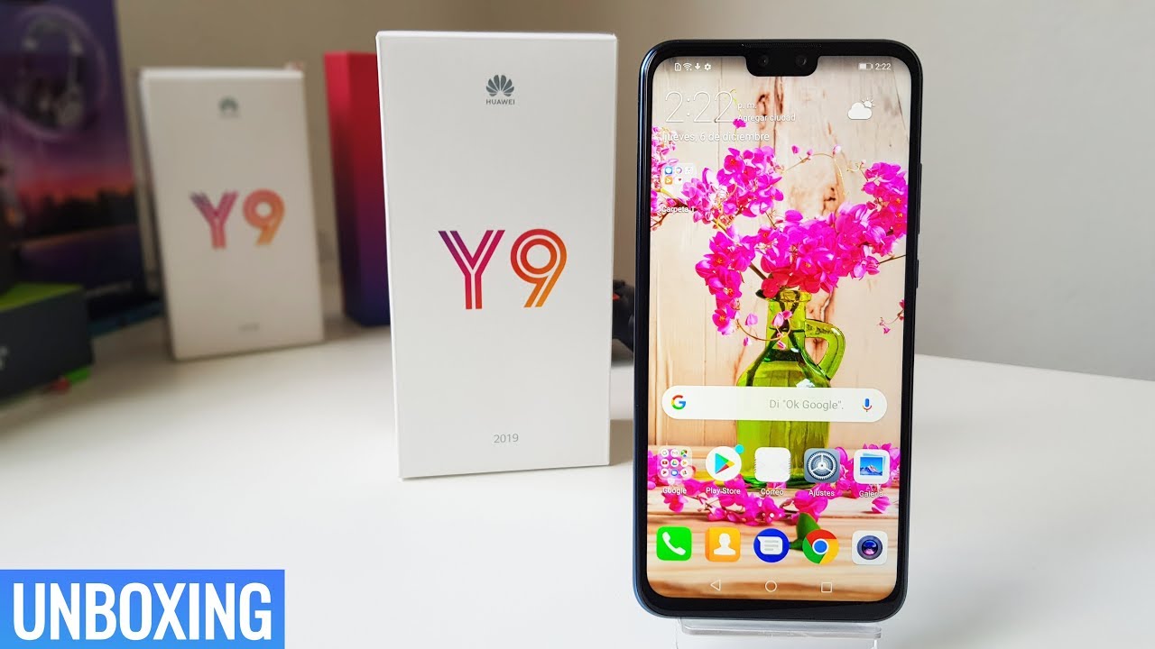 Huawei Y9 2019 UNBOXING en Español - Mejor Autonomia al mejor precio!🔥