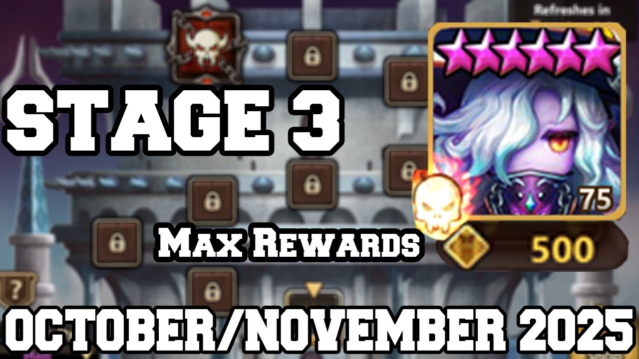 TOA HELL STAGE 3 Max Rewards (500) OCTOBER/NOVEMBER 2025!