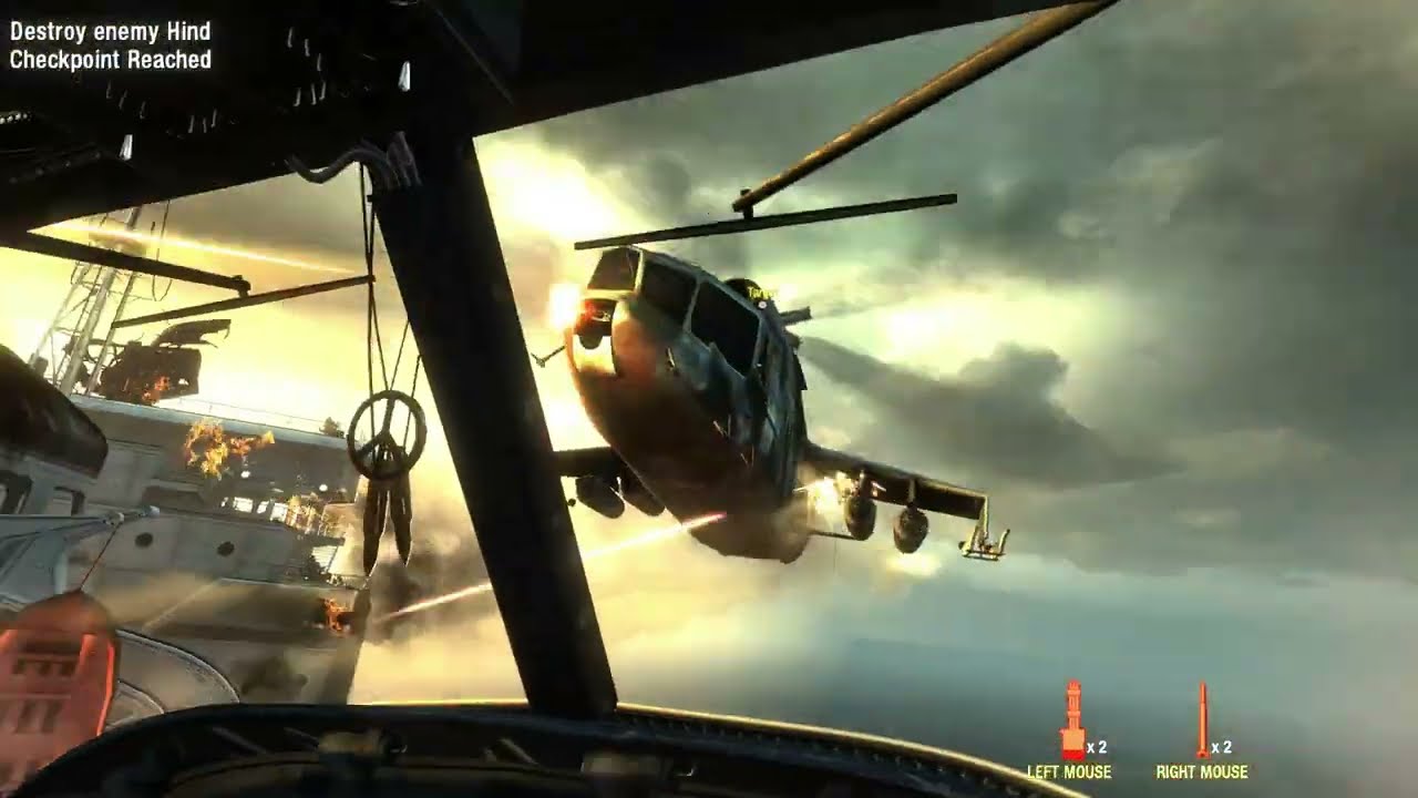 Bell UH-1 (Huey gunship) - COD: Black Ops 