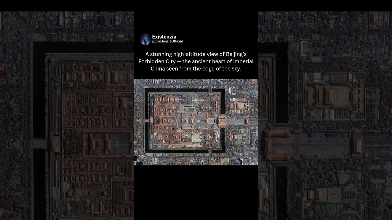 The Forbidden City from the Sky