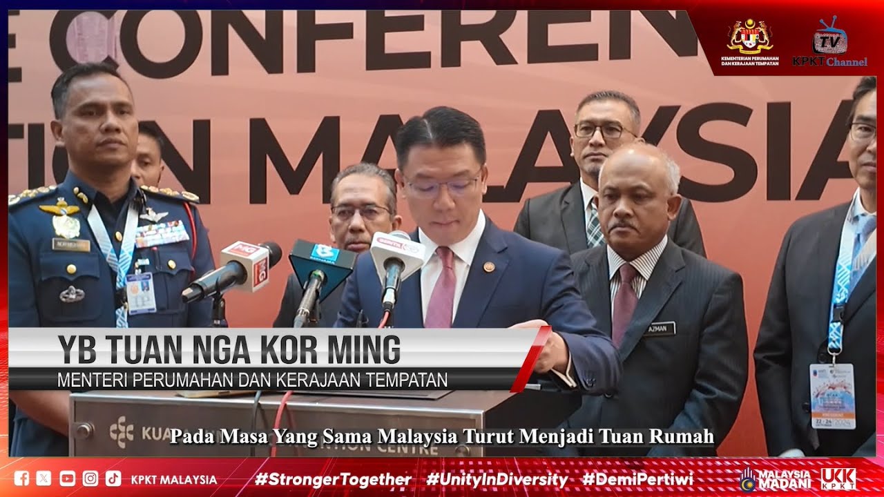 MAJLIS PERASMIAN INTERNATIONAL FIRE CONFERENCE AND EXHIBITION MALAYSIA (IFCEM) 2024