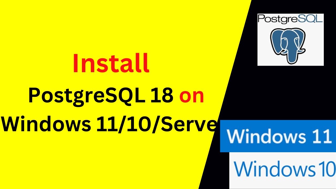 Пошаговое руководство по установке и настройке PostgreSQL 18 в Windows 10/11/Server | Обновлено в...