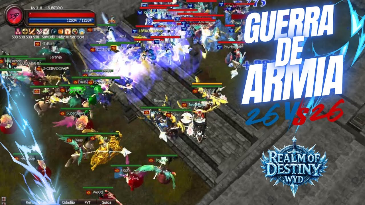 GUERRA DE ARMIA 🔥 | REALM OF DESTINY 👑