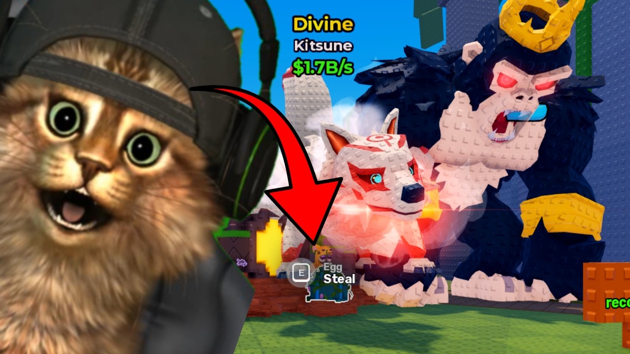 🔴CAN I GET THE RAREST PET - STEAL AN EGG NEW UPDATE (GORILLA KING) Eps. 21 #stealanegg