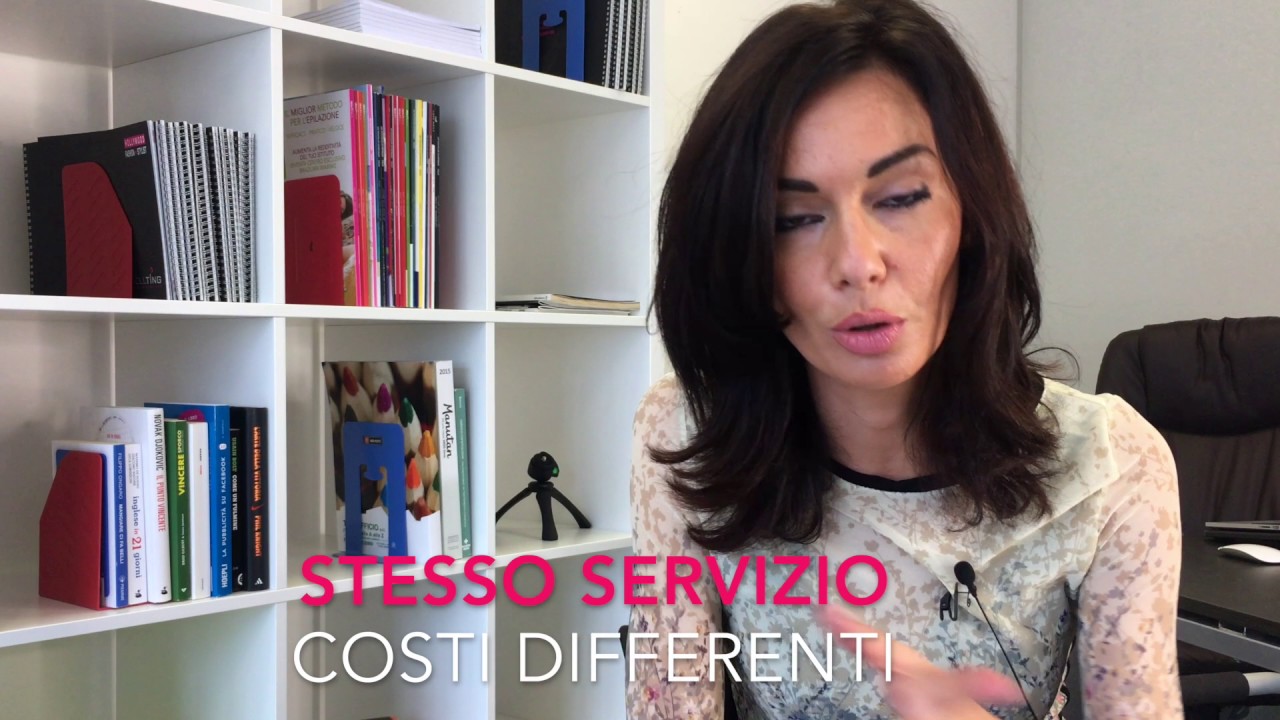ESTETICA - STESSO SERVIZIO ,COSTI DIFFERENTI
