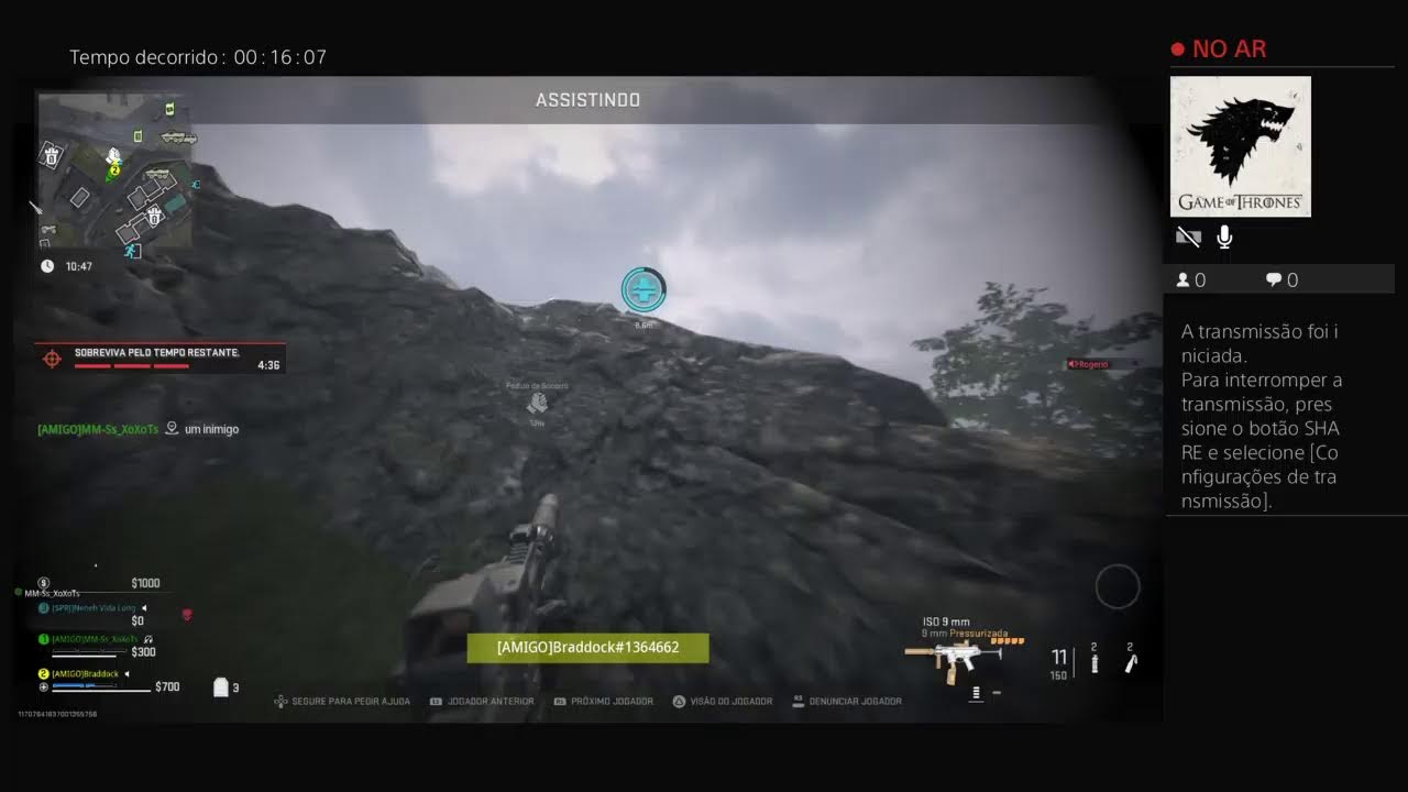 Transmiss&atilde;o ao vivo do PS4 de NenehVidaLong