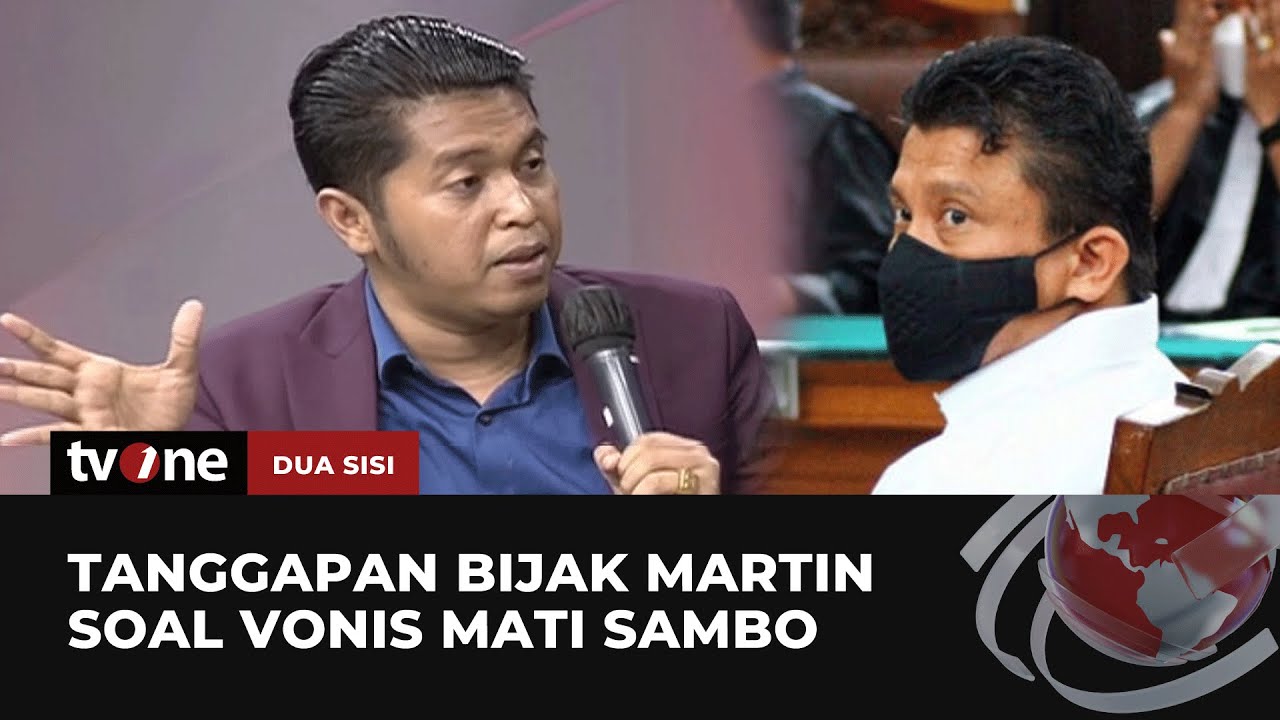 Soal Vonis Hukum Mati Sambo, Martin: Saya Curiga Gak akan Dieksekusi | Dua Sisi tvOne