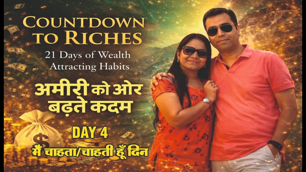 “I WANT” DAY (मैं चाहता/चाहती हूँ दिन) - COUNTDOWN TO RICHES - Day 4