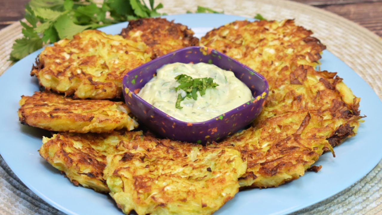Tortitas de Repollo y Queso🧀