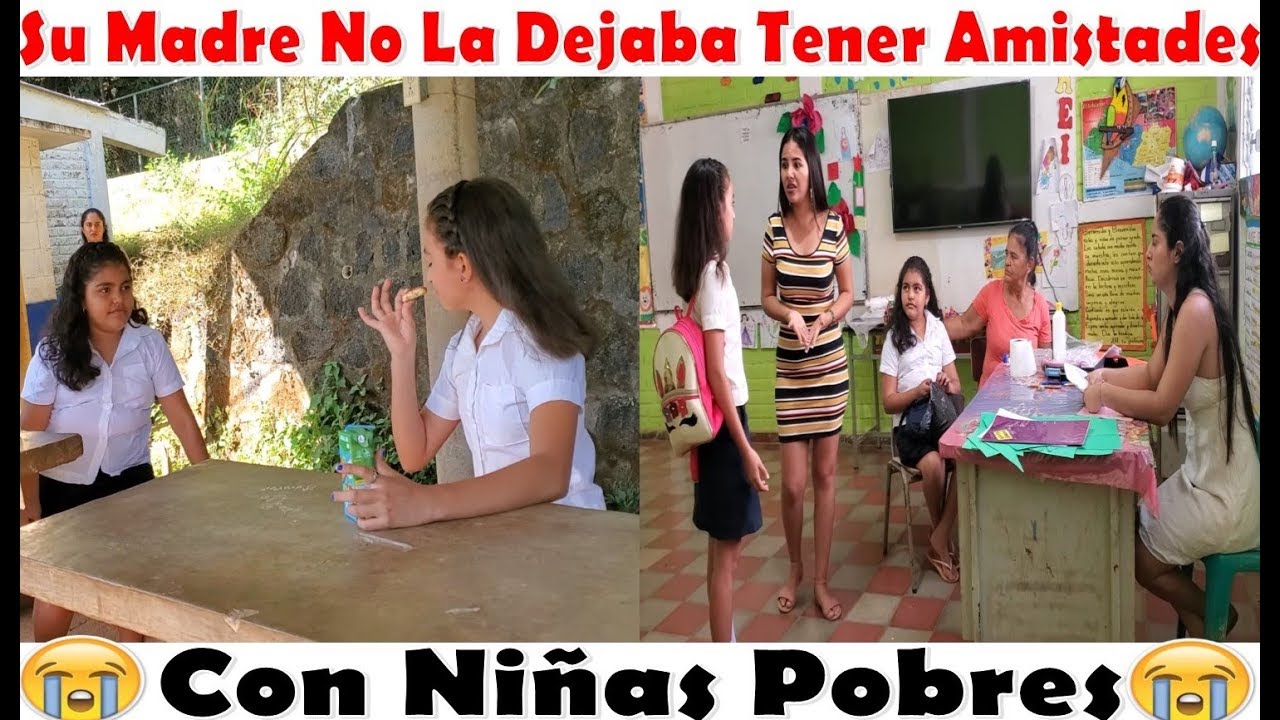 -Su Madre No La Dejaba Tener Amistades Con Niños Pobres,Y Decide Darle Una Buena Leccion A Su Madre-
