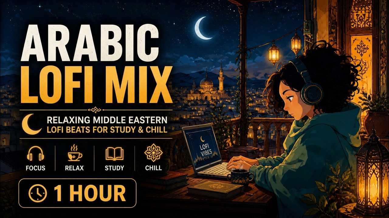 🌙 Arabic Lo-Fi Mix | Relaxing Middle Eastern LoFi Beats for Study & Chill
