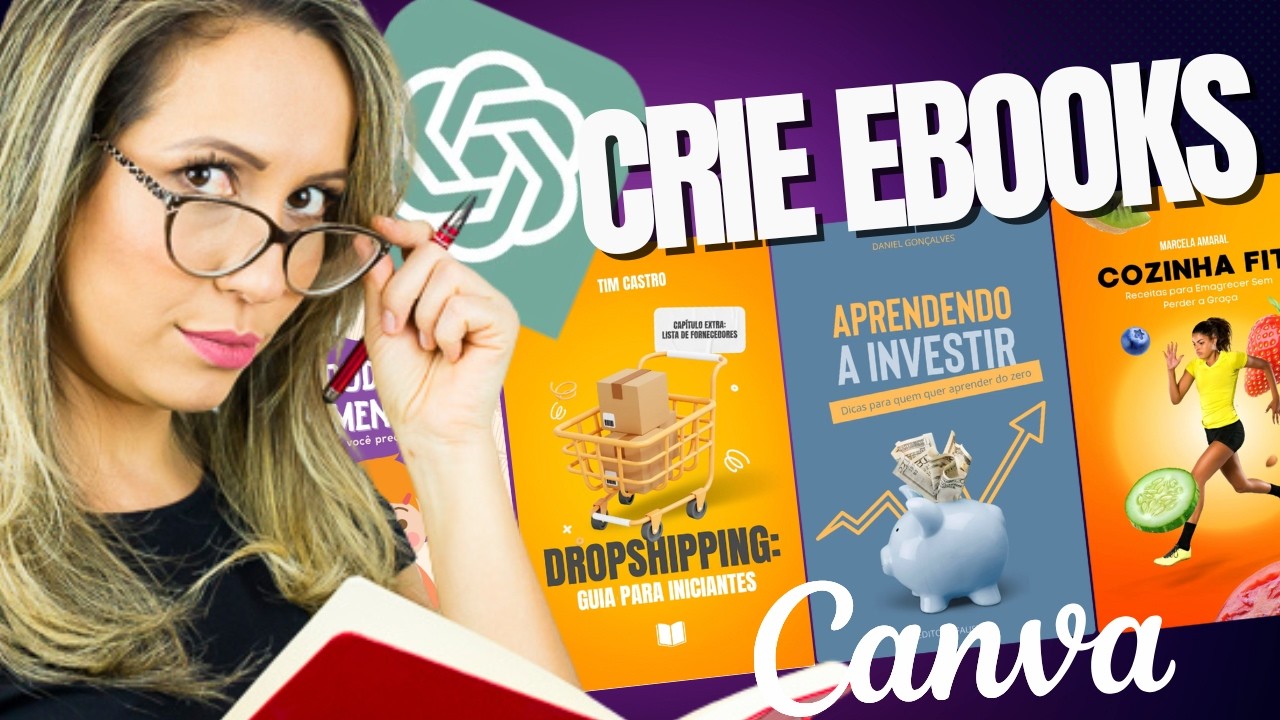 Como eu crio Ebook com Chat GPT e Canva para vender todos os dias (minha estratégia real)