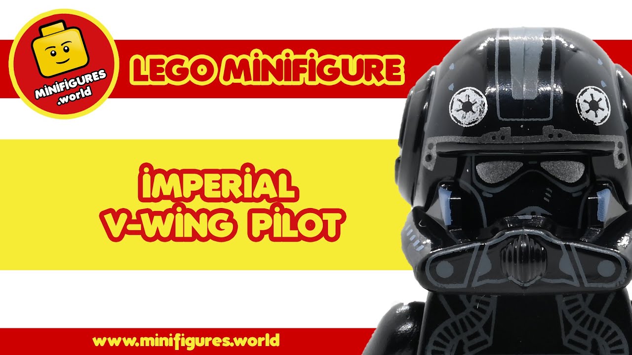🌌 LEGO minifigure: Imperial V-wing Pilot (sw0304) 🌌 [STAR WARS]