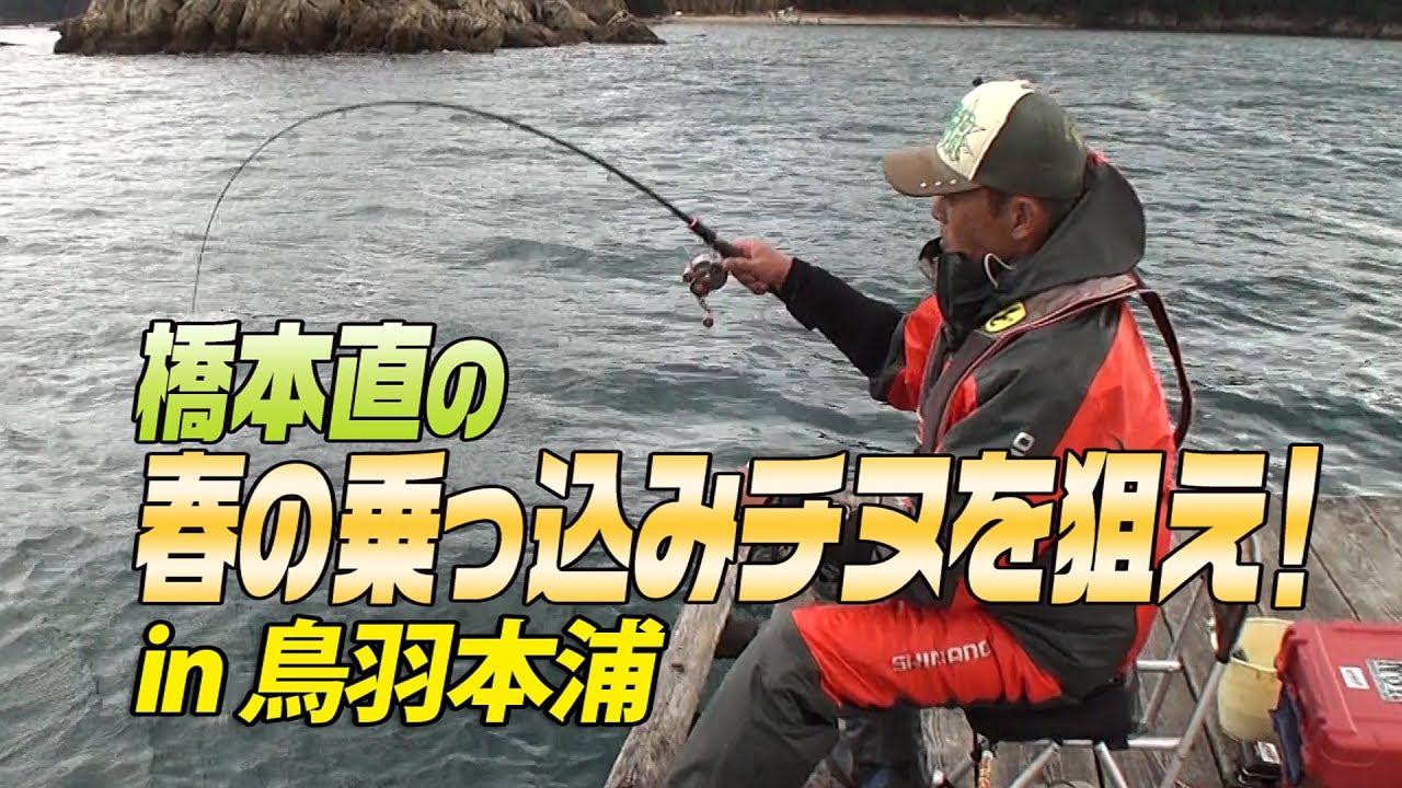橋本直　春の乗っ込みチヌを狙え！in三重 鳥羽本浦