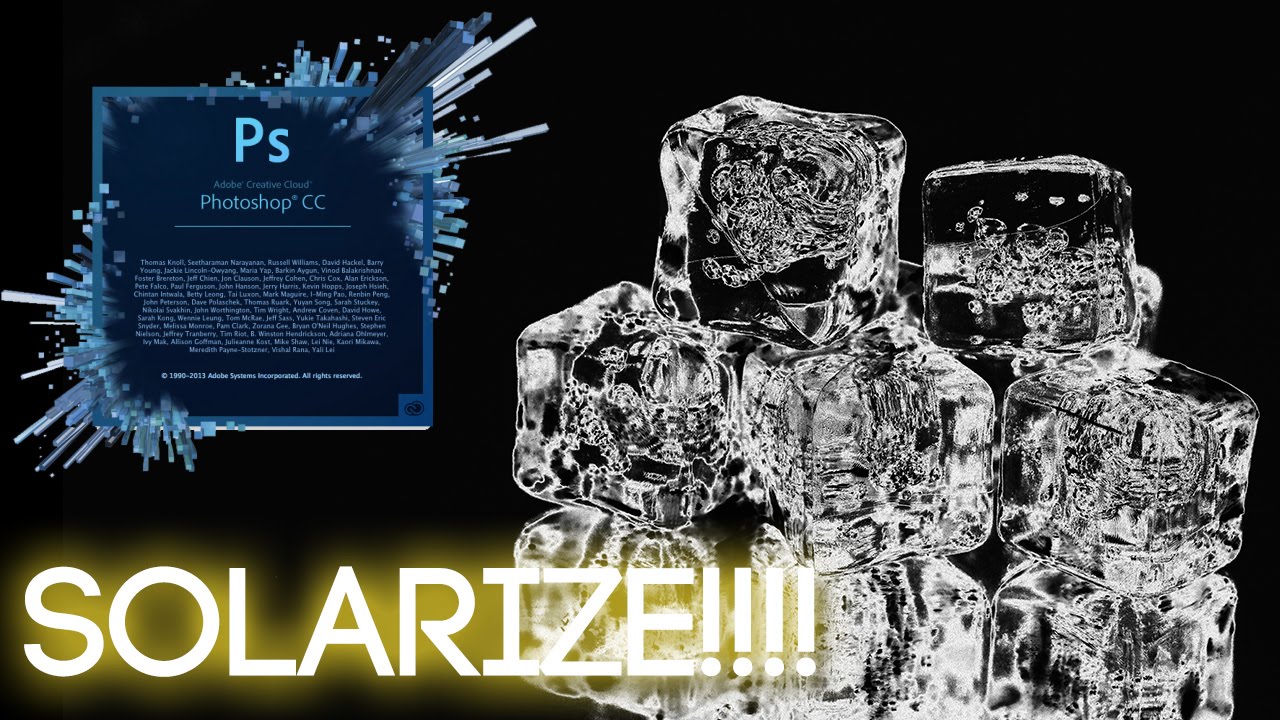 [Photoshop] - Solarisation Effect