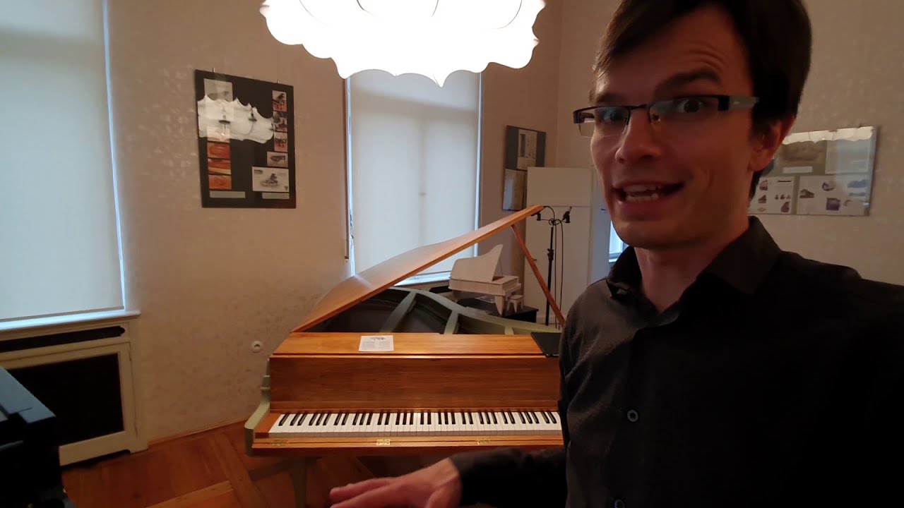 Liszt's piano, Aluminium Grand, Steingraeber op. 1 - Steingraeber museum in Bayreuth