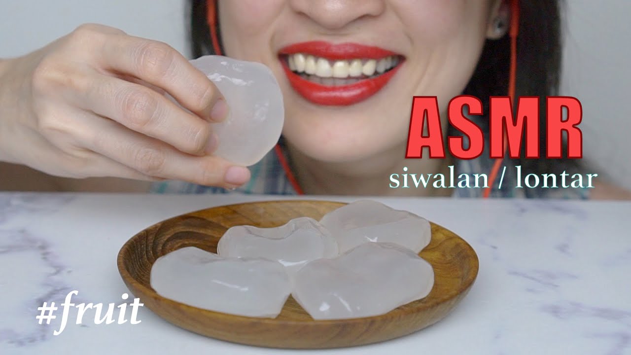 ASMR EATING SOUND LONTAR / SIWALAN FRUIT | НЕТ РАЗГОВОРОВ