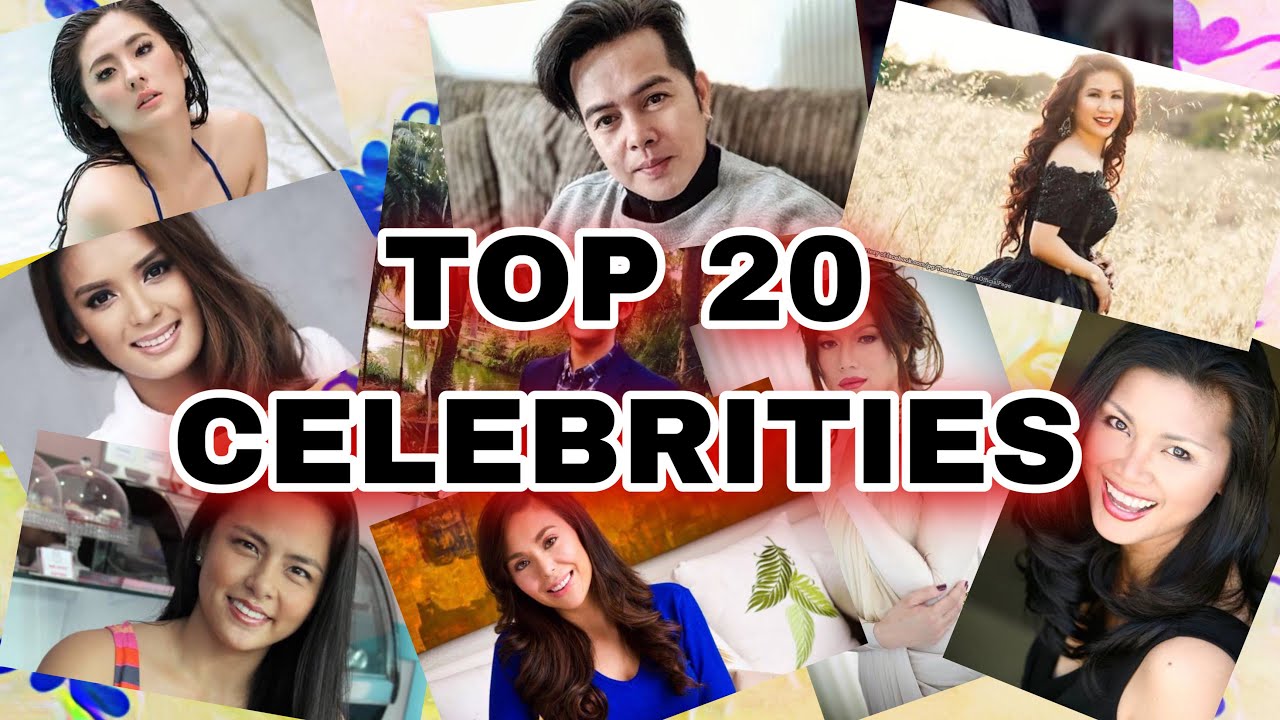 TOP 20 CELEBRITIES NA INIWAN ANG SHOWBIZ PARA MAMUHAY ABROAD