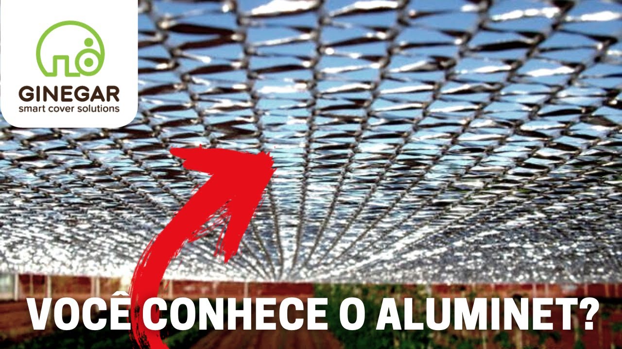 Tela de sombreamento Prateada - Aluminet Ginegar